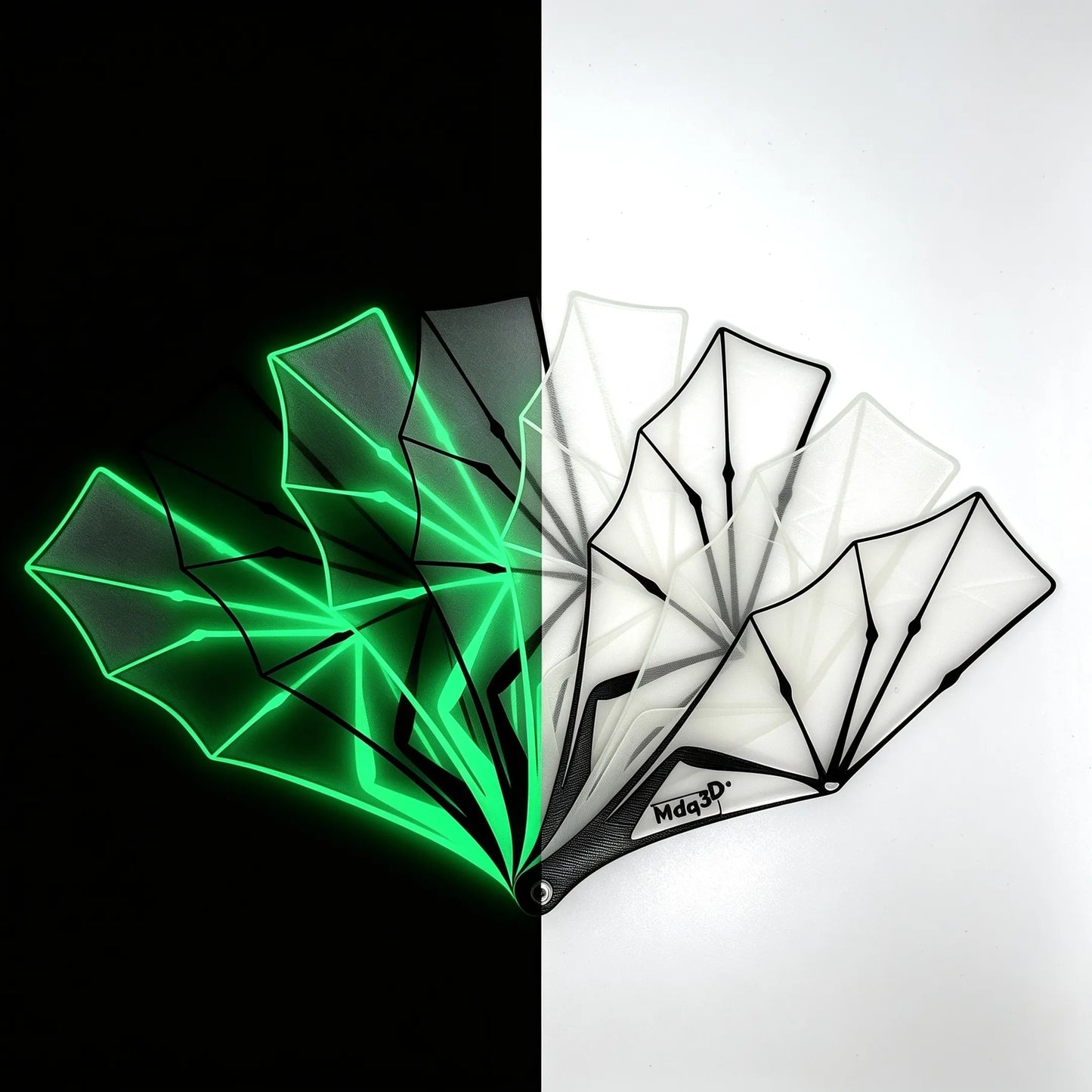 Abanico Bioluminiscente MDQ3D® | Vampiro